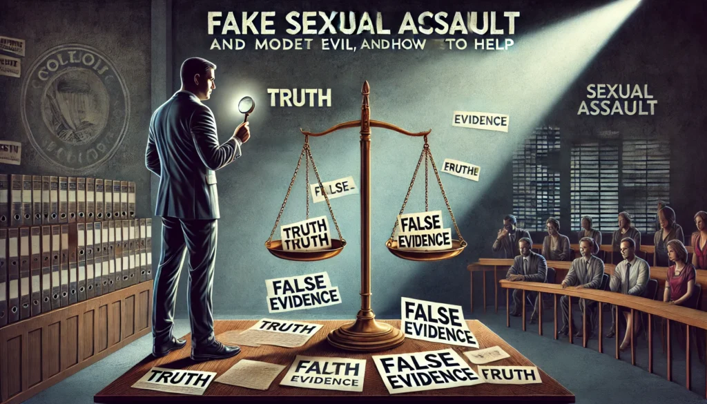 fake sexual assault reports